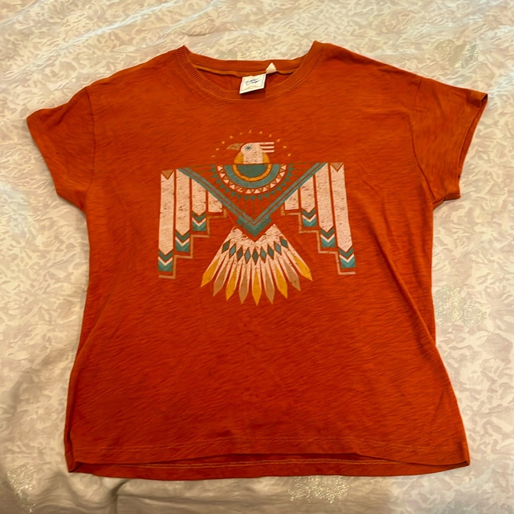 Boot Barn Thunderbird cropped tee